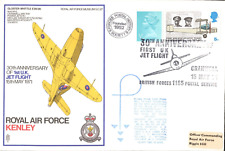 1971 RAF Kenley 30th Anniversary 1st UK Powered Flight Jet Provost Flown Cover