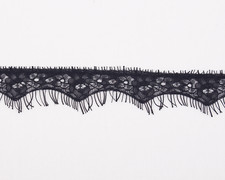 4cm Wide Eyelash Flower Lace