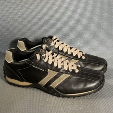 Skechers Urban Track Forward Men's Casual Oxford Shoes Black Size 13