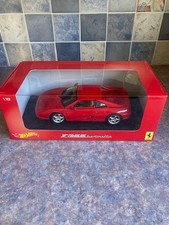Hot Wheels Red Ferrari F355 Berlinetta 1/18 Scale Model Car Boxed Rare