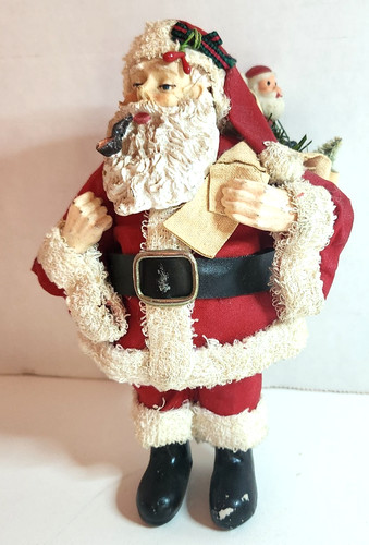 Vintage christmas santa with - christmas,