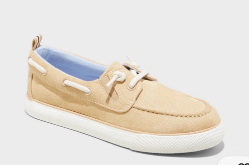 Cat jack beige suede boat - &,