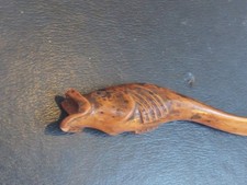 Antique Carved Fish Page Turner