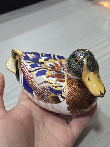 Royal crown derby mallard duck - royal,
