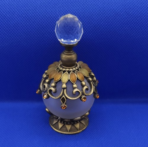 Vintage brass perfume - brass,
