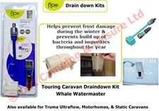 FLOE Touring Caravan Drain Down Kit for Whale Water connections