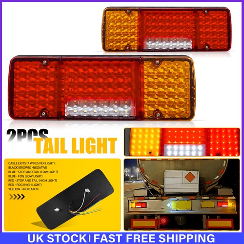 Led red tail lamp reverse - 2x,