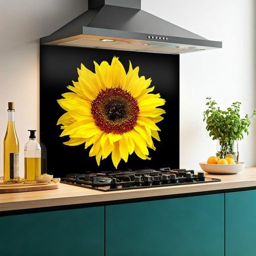 Printed glass kitchen - printed,