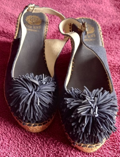 Lisa kay leather platform - kay,
