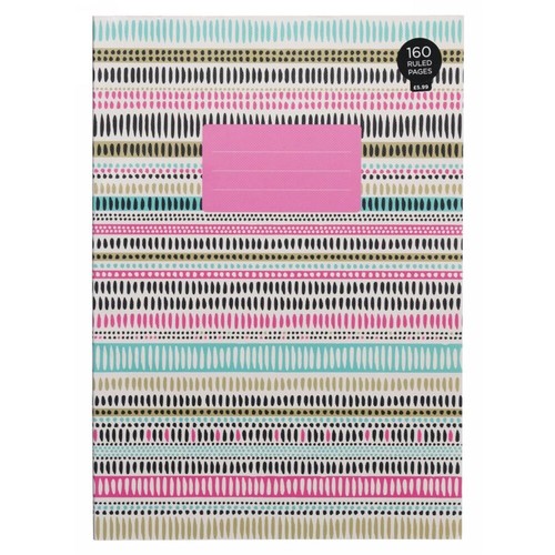 Tribal stripe and dots - and,