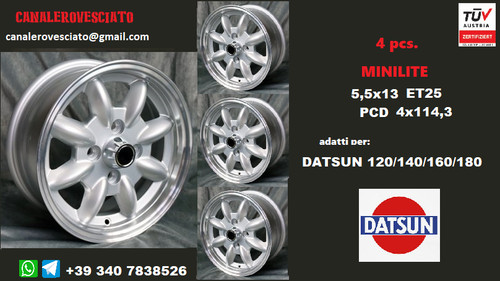Minilite rims 13 - 5.5j,