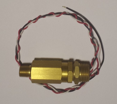 Pressure switch and - , actuated