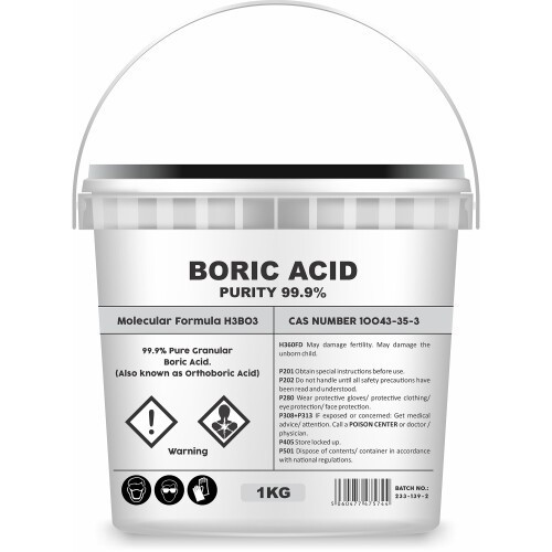 1kg boric acid powder - 1kg, 99.9%