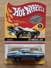 Hot Wheels Neo-Classics Series ‘67 Pontiac GTO Real Riders Blue 04436/12500