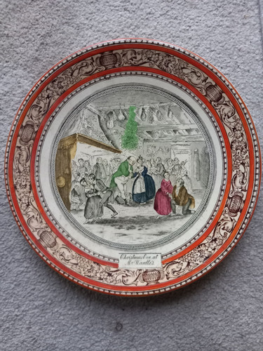 Dickens commemorative plate - commemorative,