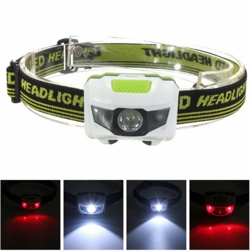 Led headlamp with red - headlamp,