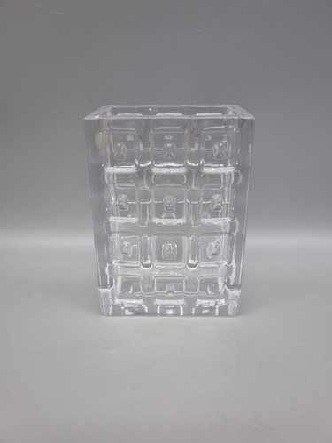 Hadeland art glass vase - a,