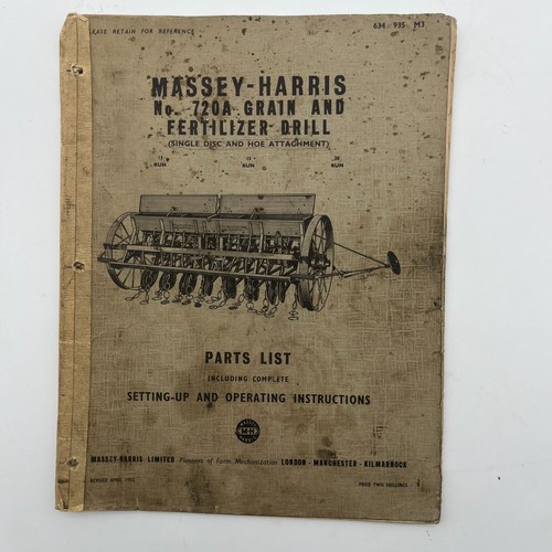 Massey harris 720a grain - 720a, &