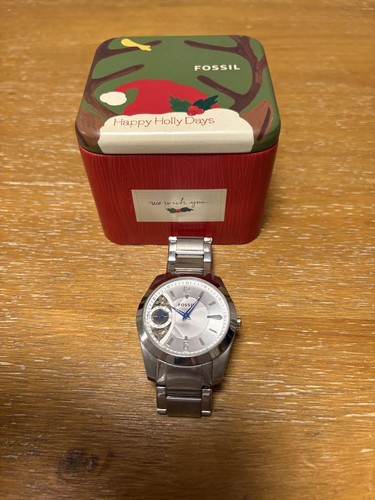 Fossil twist silver watch - silver,