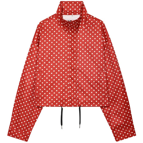Women dot bomber - women, jacket