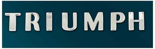 Letter set triumph tr2 tr3 - letter,