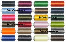 STRONG BONDED NYLON THREAD 60'S, 200MTR SPOOL, UPHOLSTERY ETC, CHOOSE COLOUR