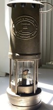Miners Oil Lamp, E. Thomas