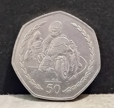 1997 Isle of Man IoM 50p Fifty