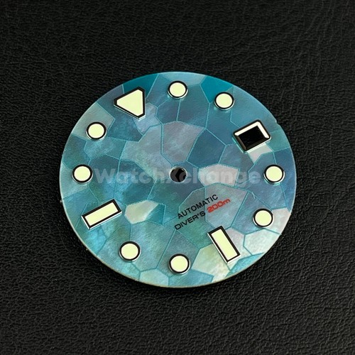 29mm blue watch dial green - watch,