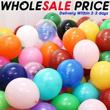 WHOLESALE BALLOONS 100-5000 Latex BULK PRICE JOBLOT Quality Any Occasion BALLONS