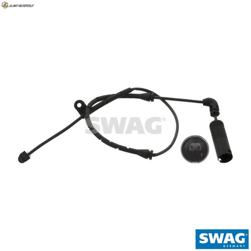 Warning contact brake - brake, wear
