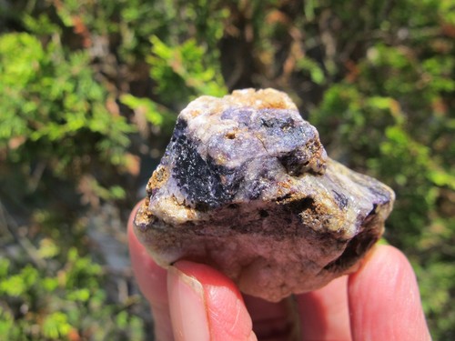 Blue john fluorite crystal - john,