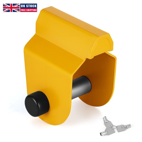 Caravan trailer hitch lock - trailer,