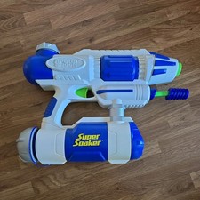 Vintage 2004 Super Soaker Arctic Shock Pump Action Water Gun  Working Y2K  