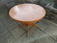Round Wooden Dining Table