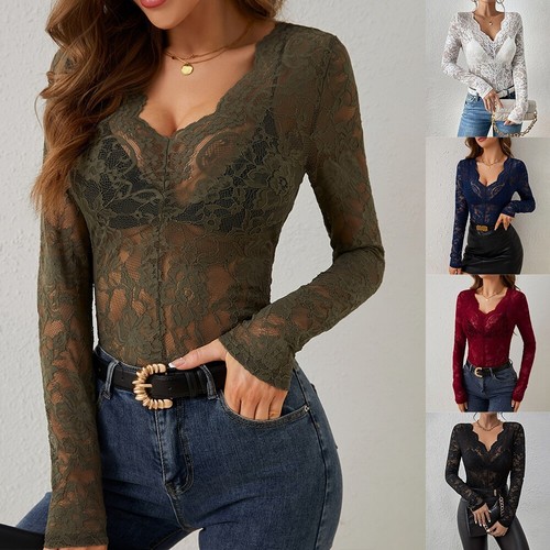 Sexy women transparent lace - transparent,