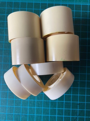 35mm film cores and - x, 4x