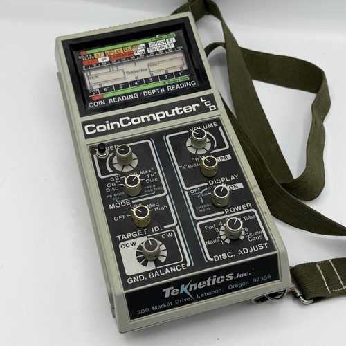 Vintage teknetics 9000 - teknetics, coin