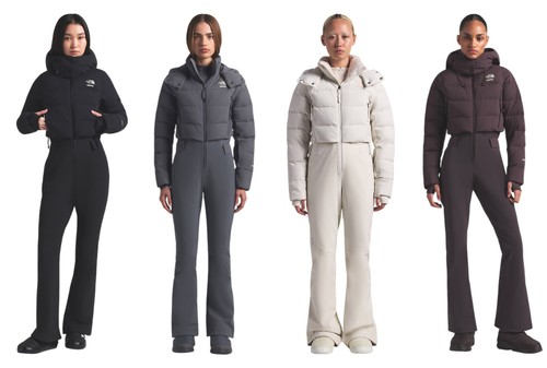 The north face skims off - face, x