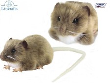 Brown Fat Rat Plush Soft Toy by Hansa  5577  -Brand New-  Lincrafts UK Est. 1993