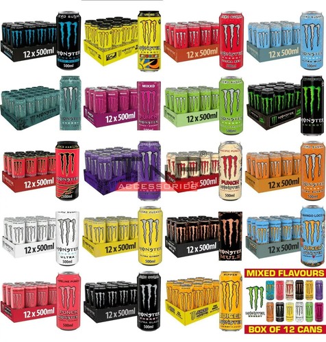 Monster energy drink 500ml - energy,