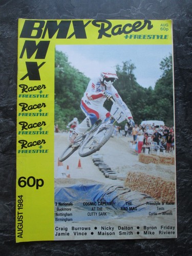 Bmx racer freestyle magazine - bmx, +