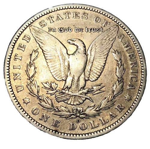 1890o silver morgan dollar - 1890o, new