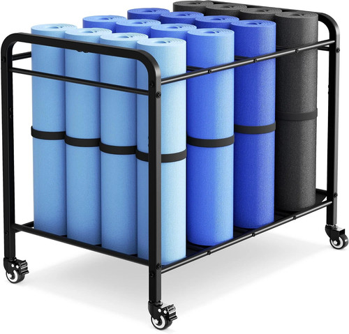 Mat storage rack - rack, with