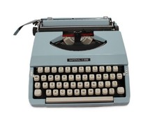 IMPERIAL 200 Vintage Manual Typewriter 1973 Seafoam Green - S77