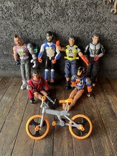  6 Action Man Figures And BMX