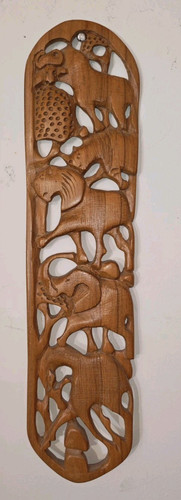 Vintage african carved wood - vintage,