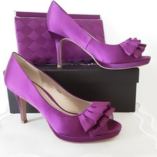 Phase Eight Satin Shoes Sz 5