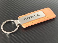 Vauxhall Corsa Classic Style Keyring Orange New
