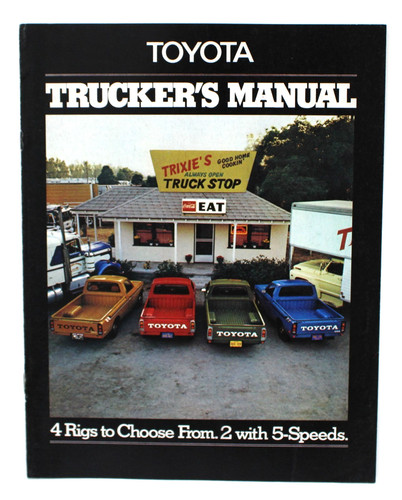 1976 toyota trucker manual - toyota, trucker's